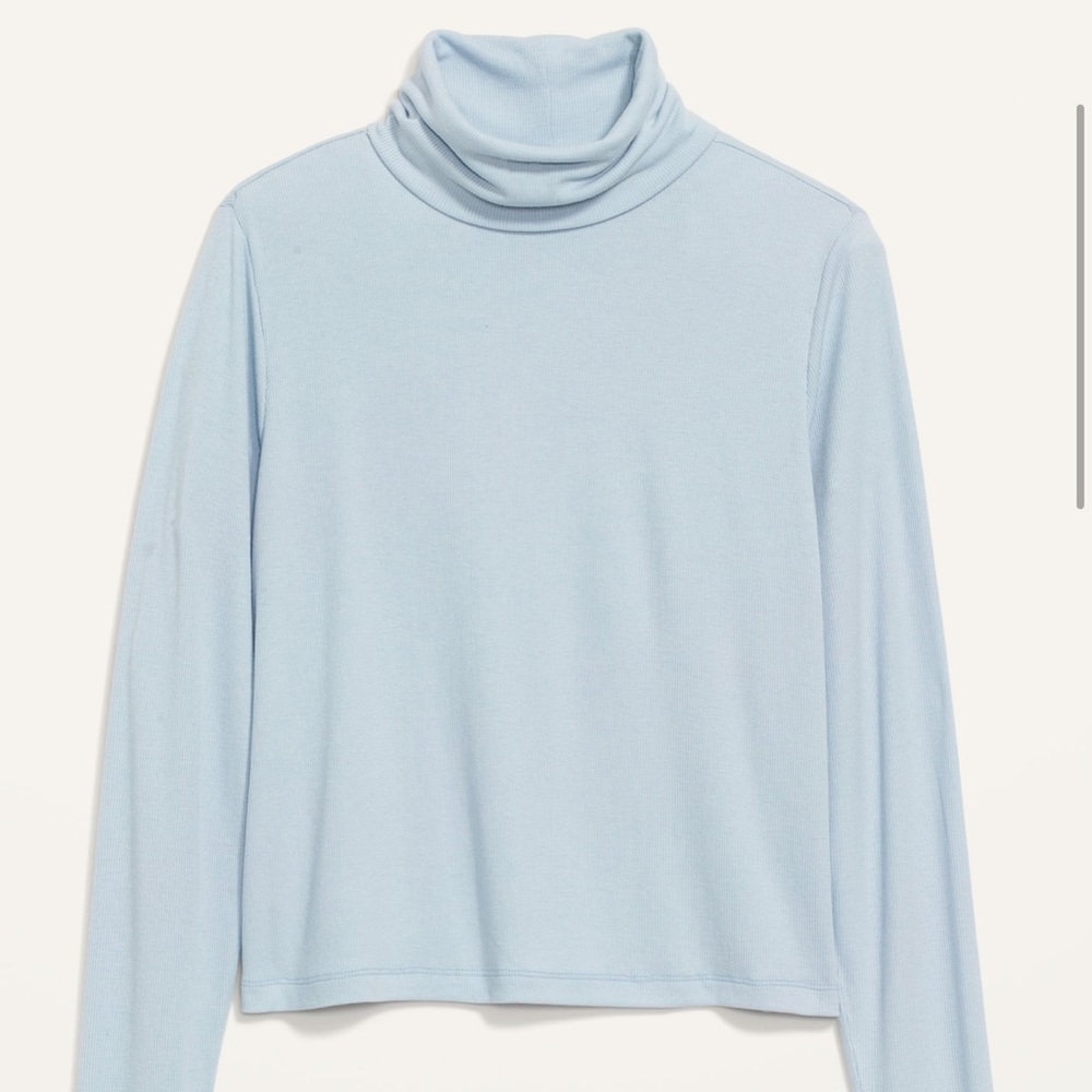 UltraLite Performance Cropped Ribbed Turtleneck | OLD NAVY TURTLENECK